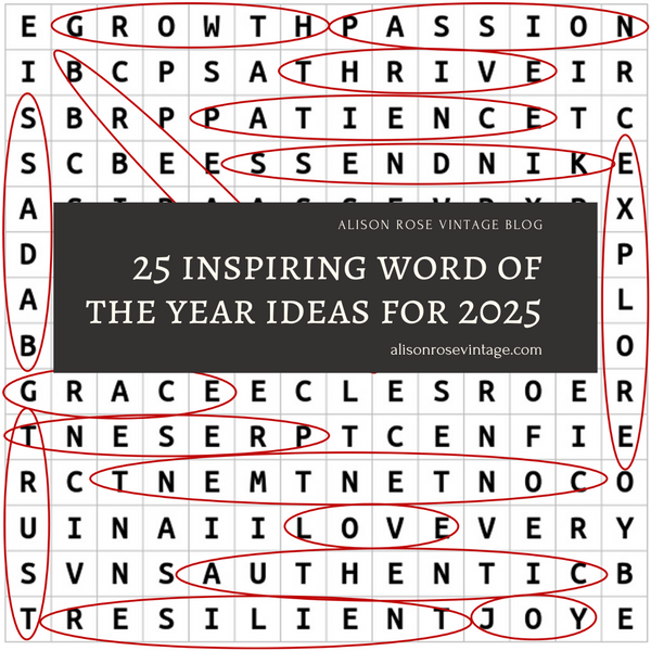 25 Inspiring Word of the Year Ideas for 2025